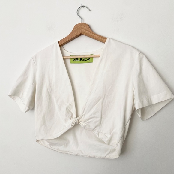 Gauge81 keila twist front crop top - Picture 6 of 7